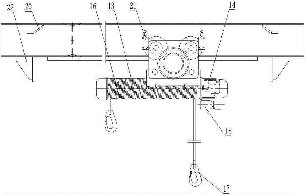 Improved moving suspension device