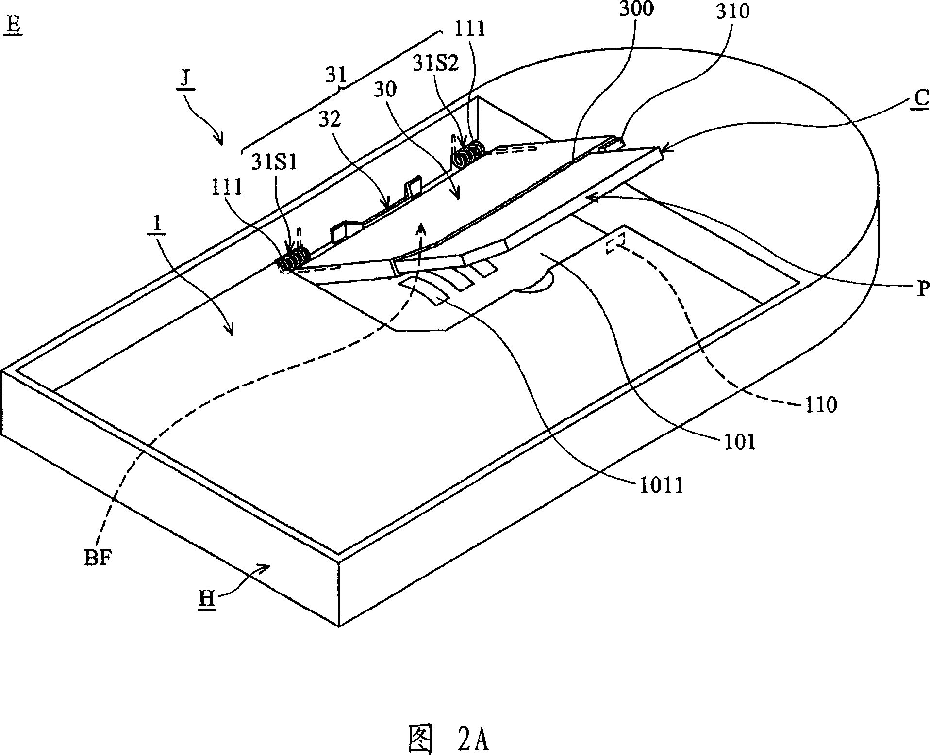 Electron device and its access device