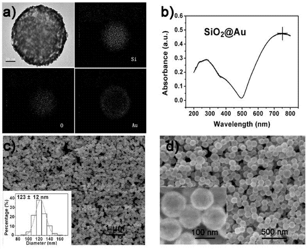 Method capable of quantitatively detecting surface enhanced Raman spectroscopy (SERS) of polychlorinated biphenyl