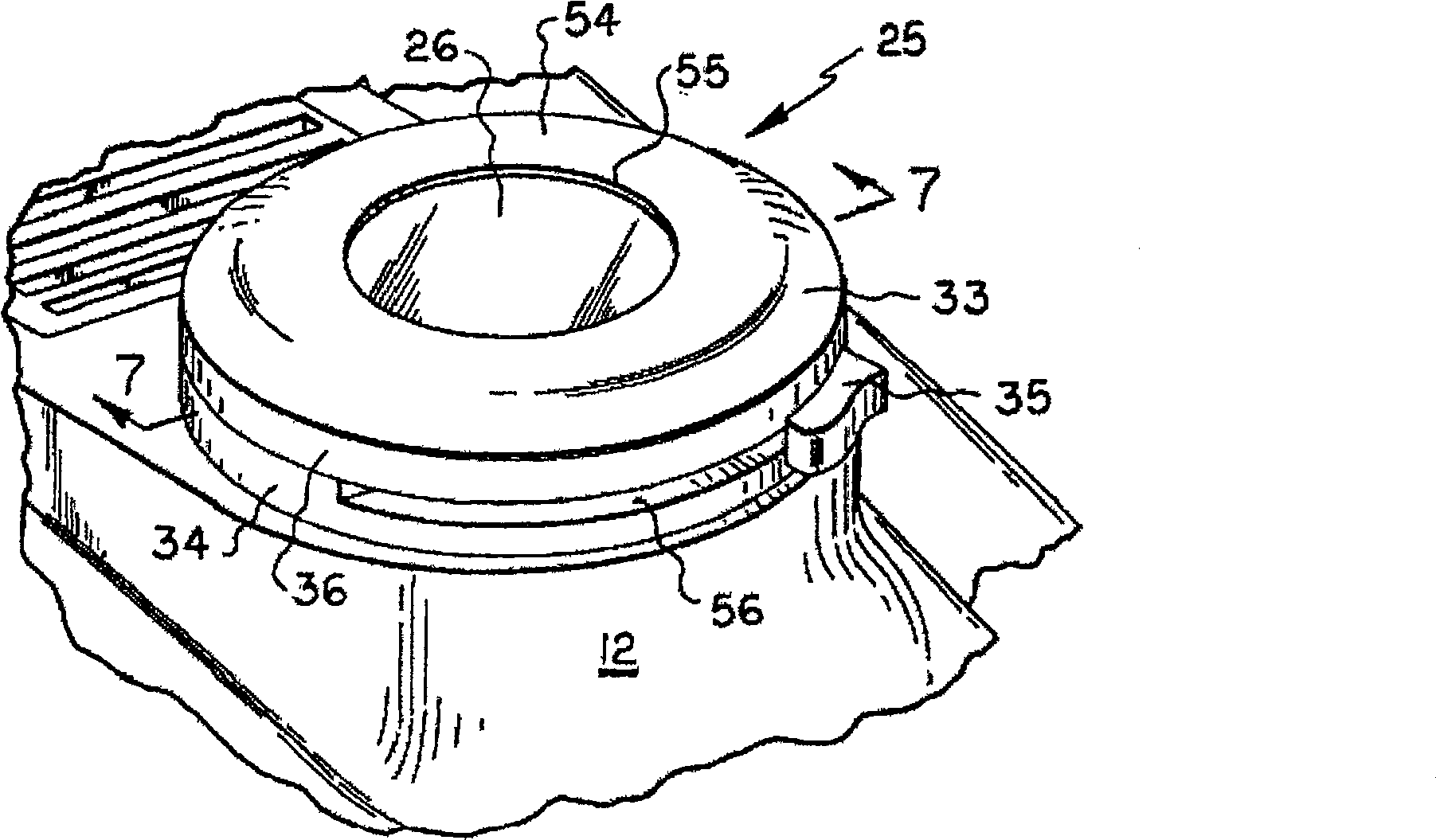 Magnetic optical element holder and microscope assembly including same