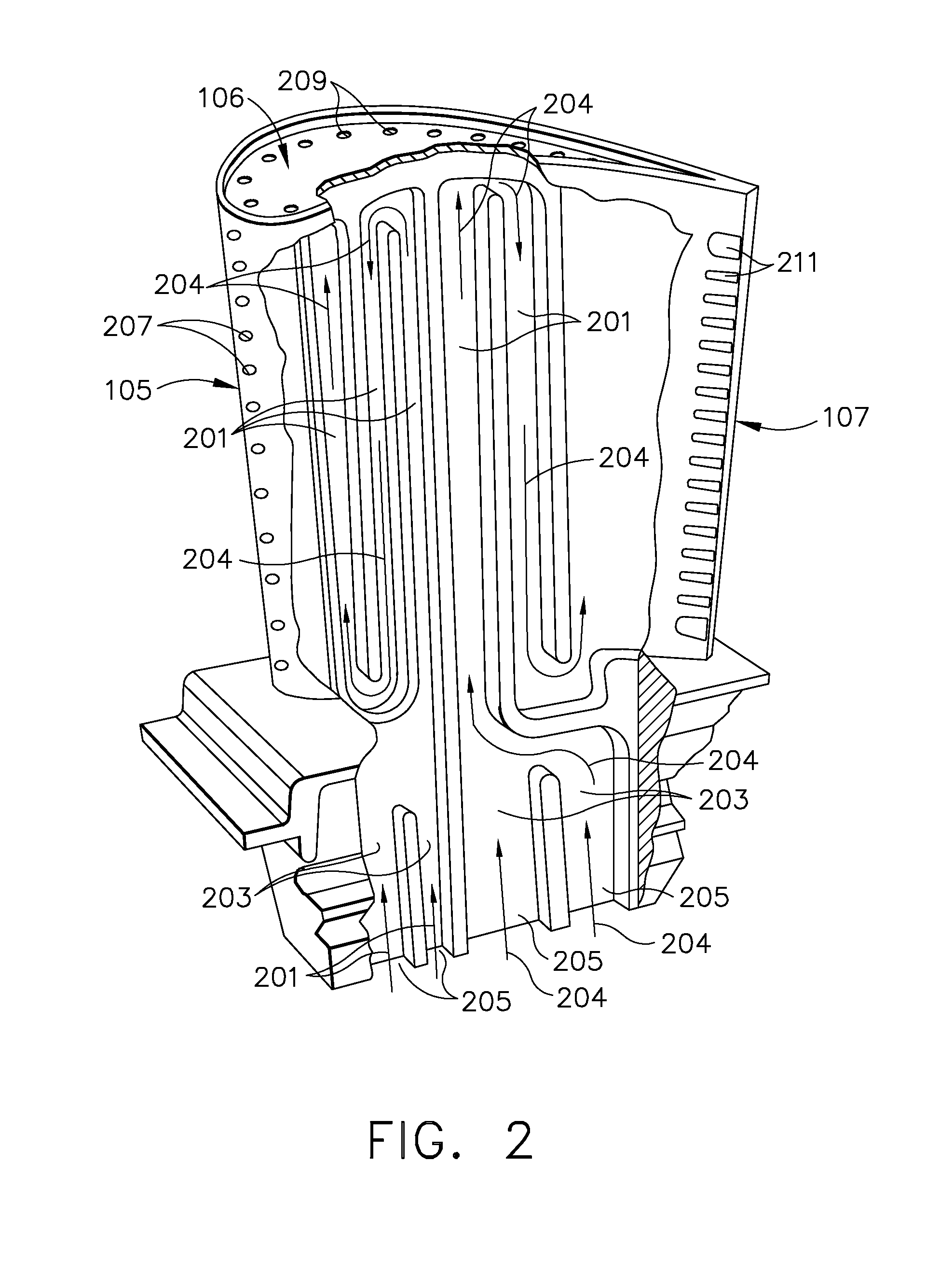 Cooled airfoil and method for making an airfoil having reduced trail edge slot flow