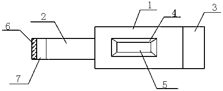 Cylindrical optical fiber adapter structure