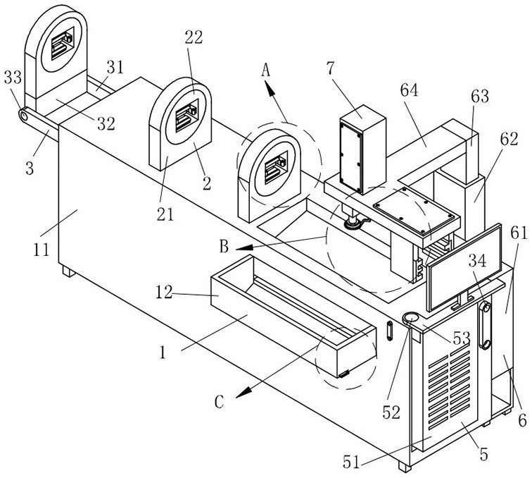 Multi-angle adjustable laser cutting machine