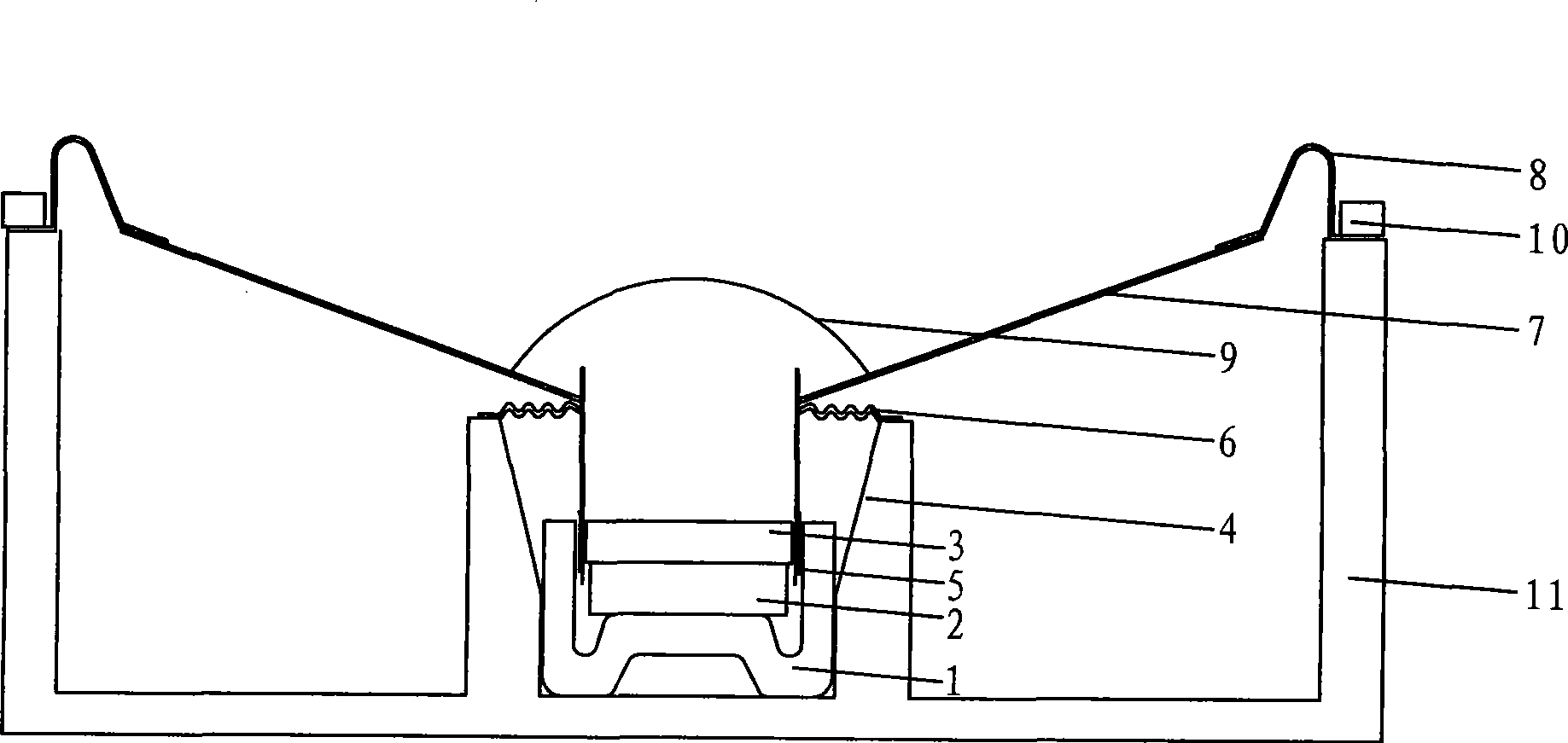 A loudspeaker box