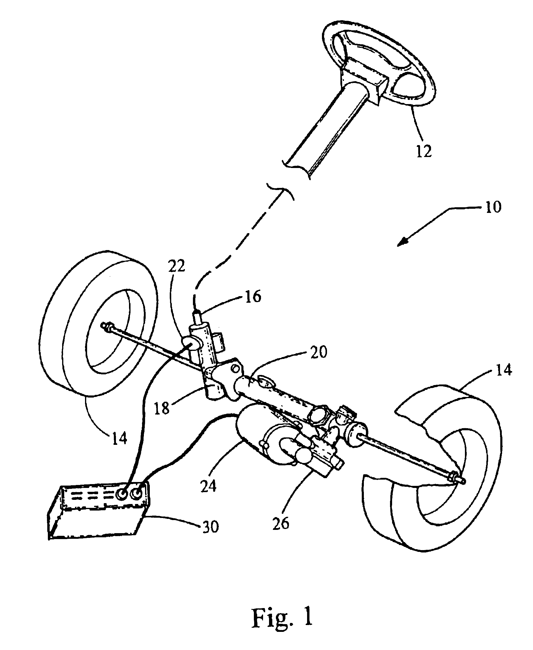 Electric power assist steering system and method of operation