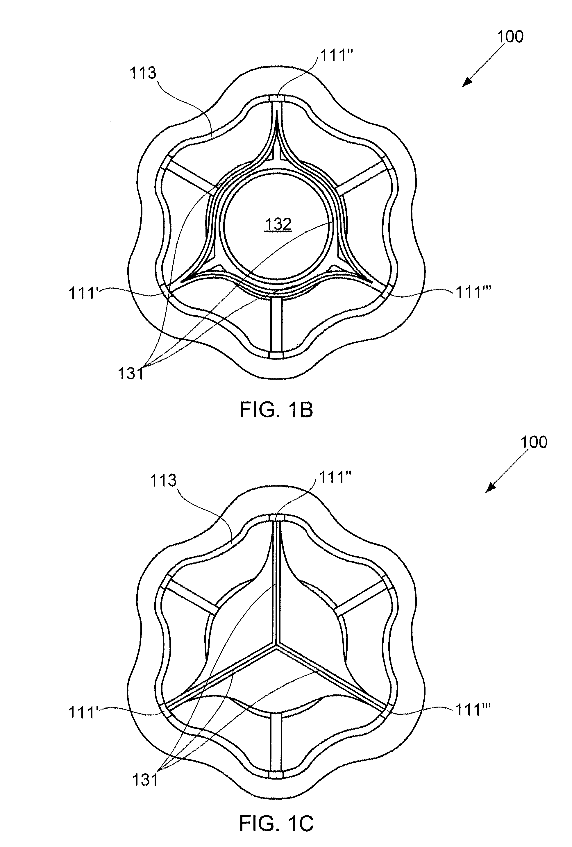 Devices for reducing left atrial pressure, and methods of making and using same