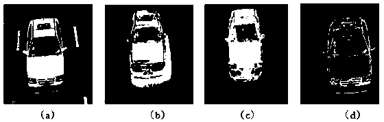 Moving vehicle tracking method capable of resisting strong shadow interference