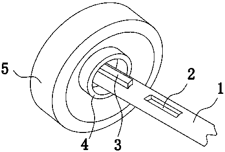 An auxiliary brake system for reversing a vehicle
