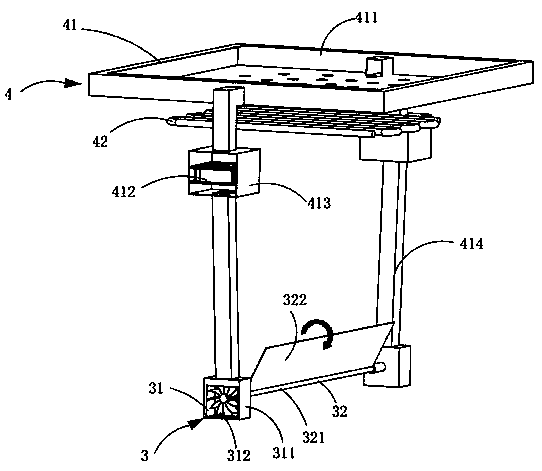 Negative-pressure dust-absorbing and drying device for textiles