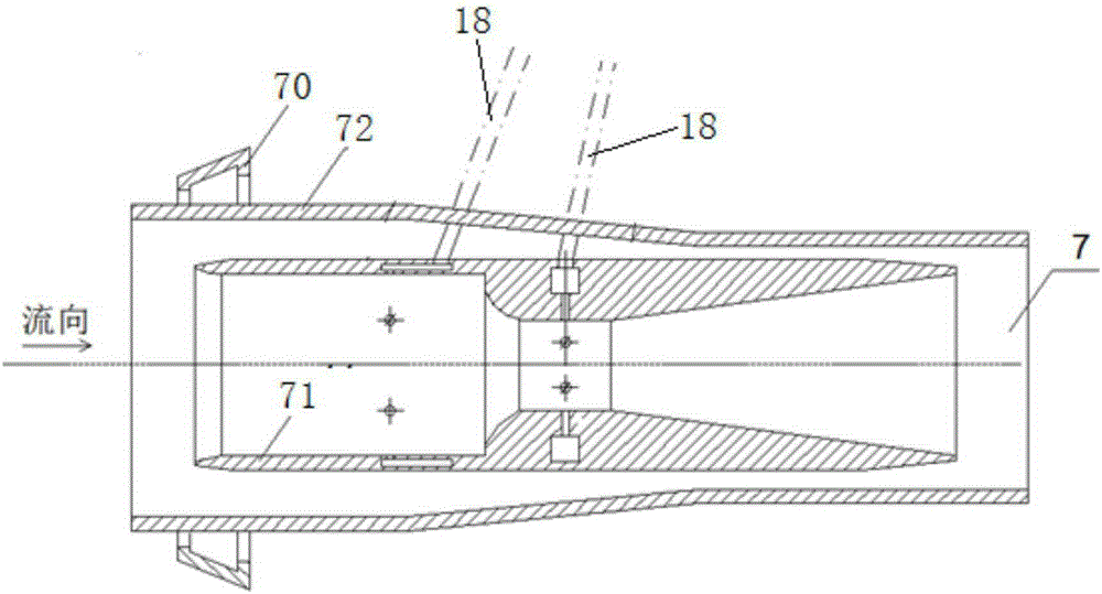 Flow measurement system capable of adjusting measuring position