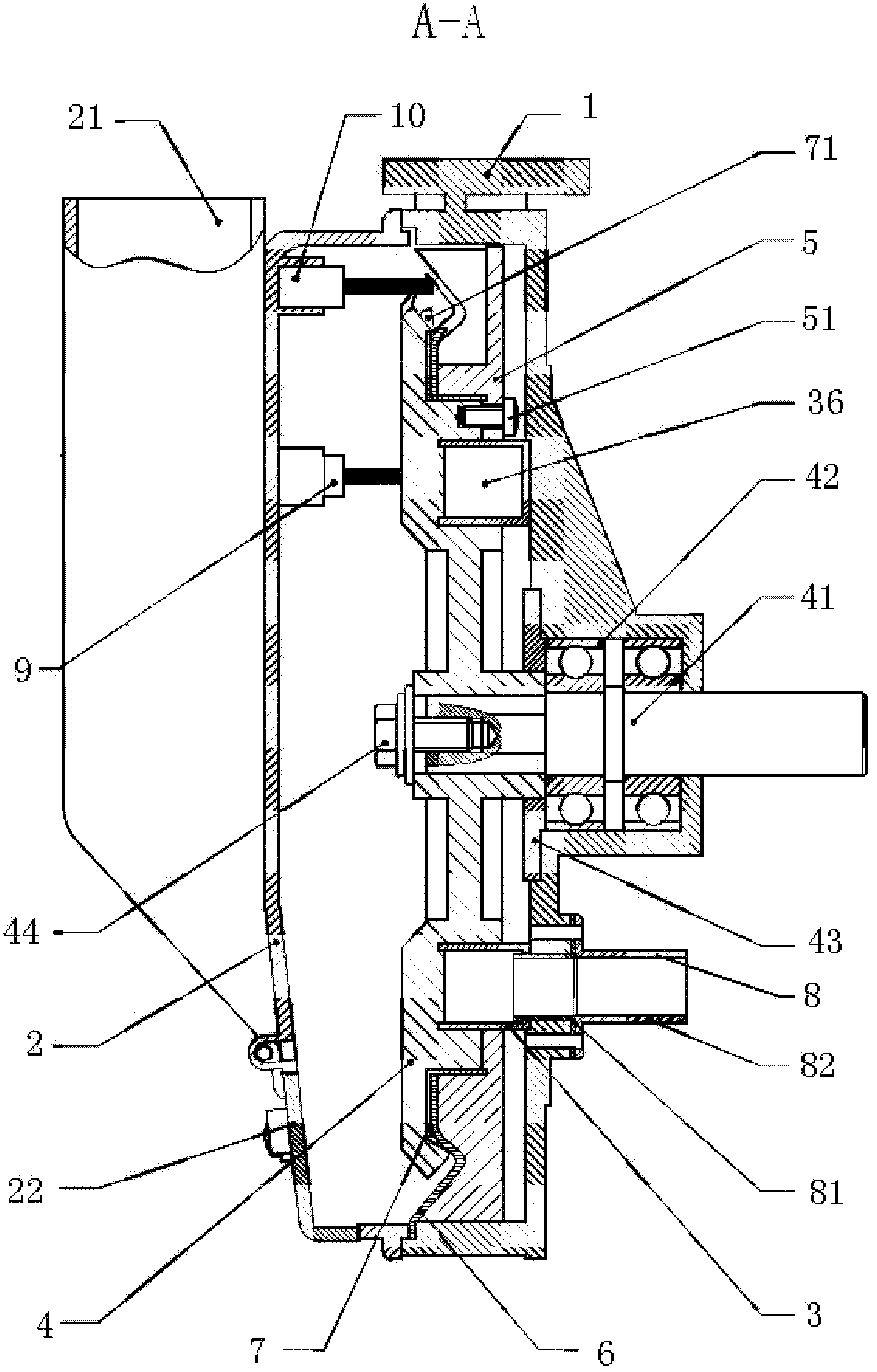 Pneumatic bucket wheel type precision corn seeder