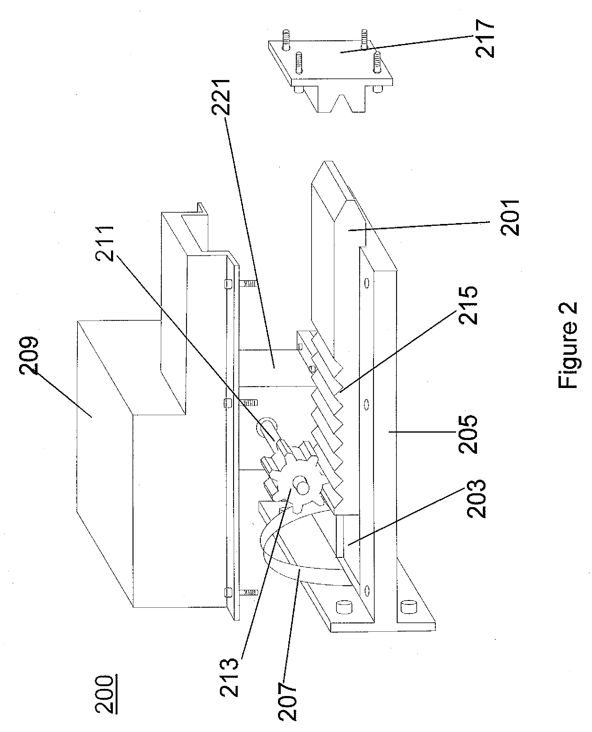 Mechanically actuated thermal switch