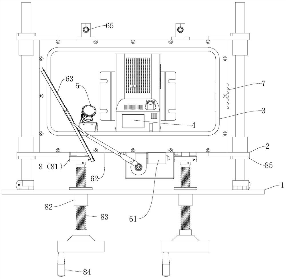 Belt tearing detection device