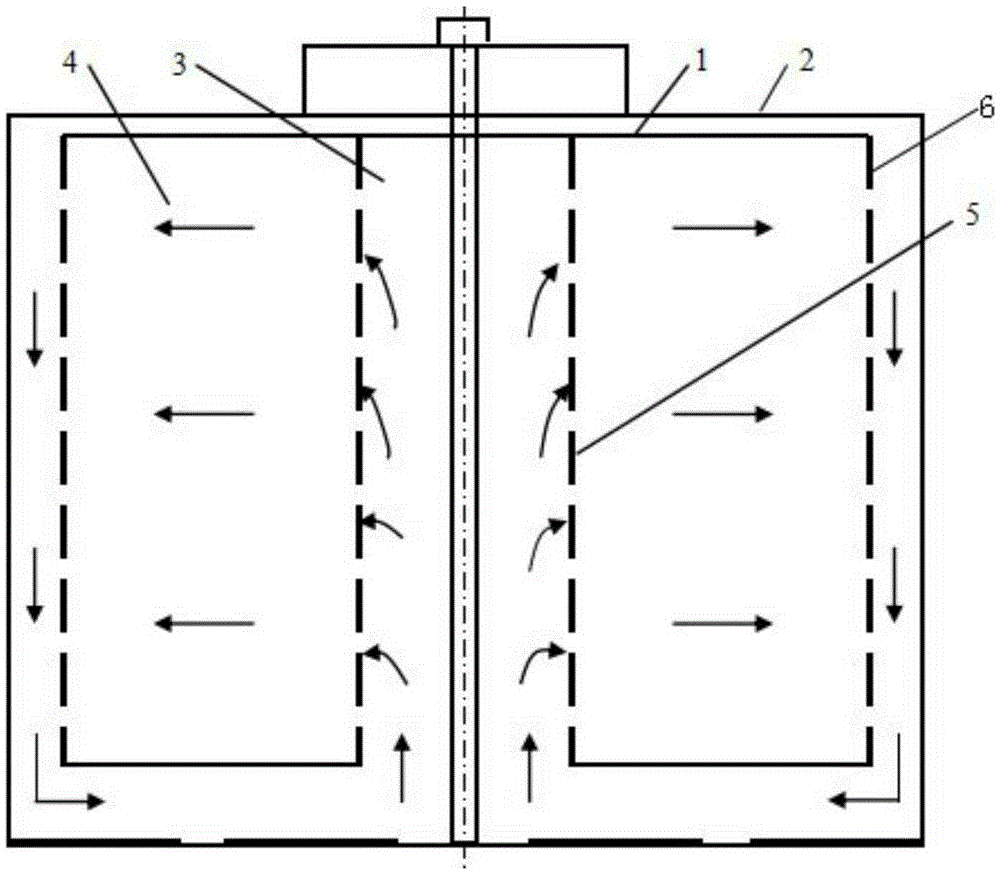 Water-saving and energy-saving cashmere dye vat and dyeing process