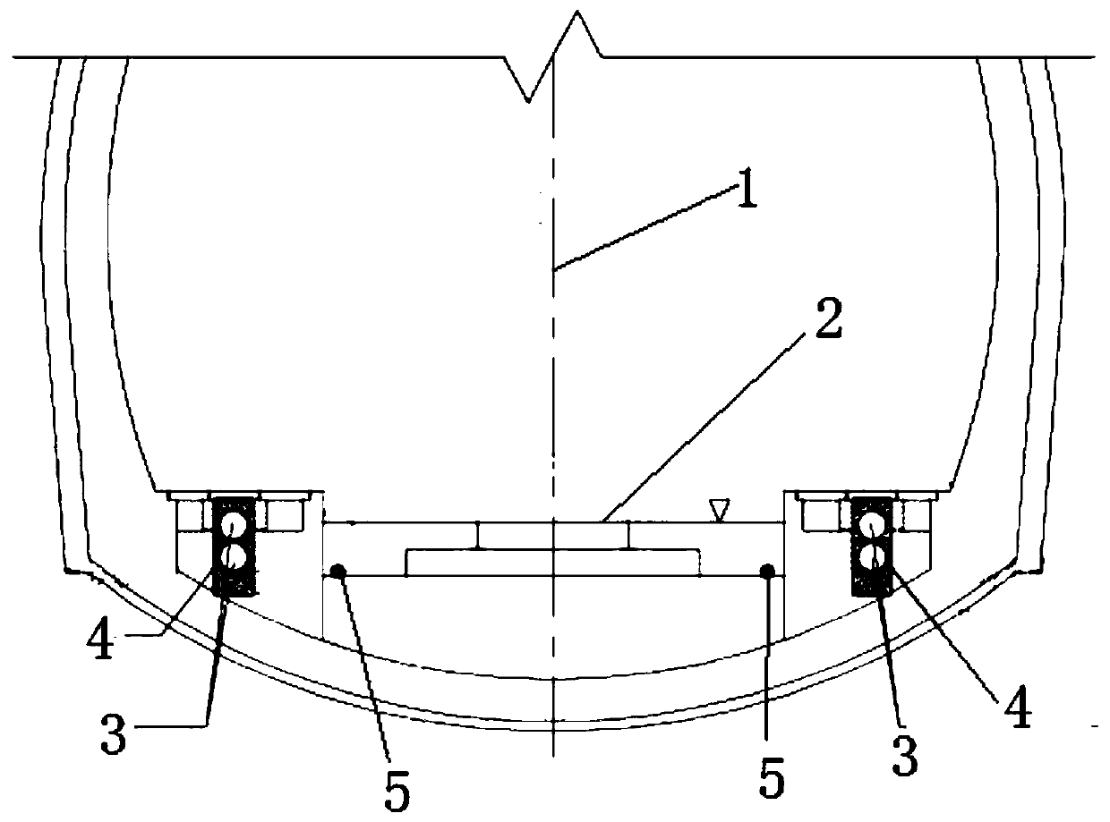 Rapid pushing and replacing construction method for ballastless track structure of passenger special line