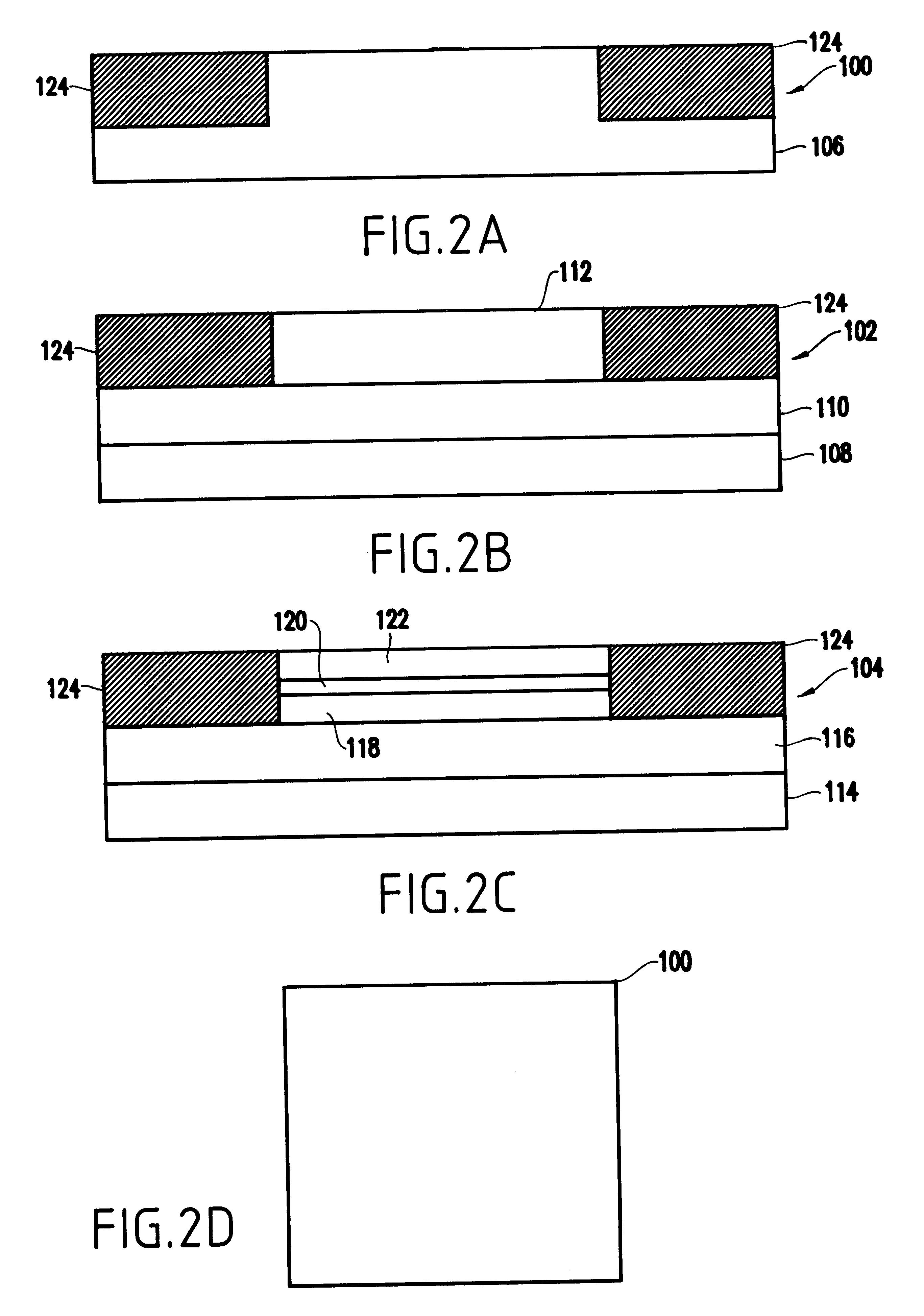 Two-step MOSFET gate formation for high-density devices