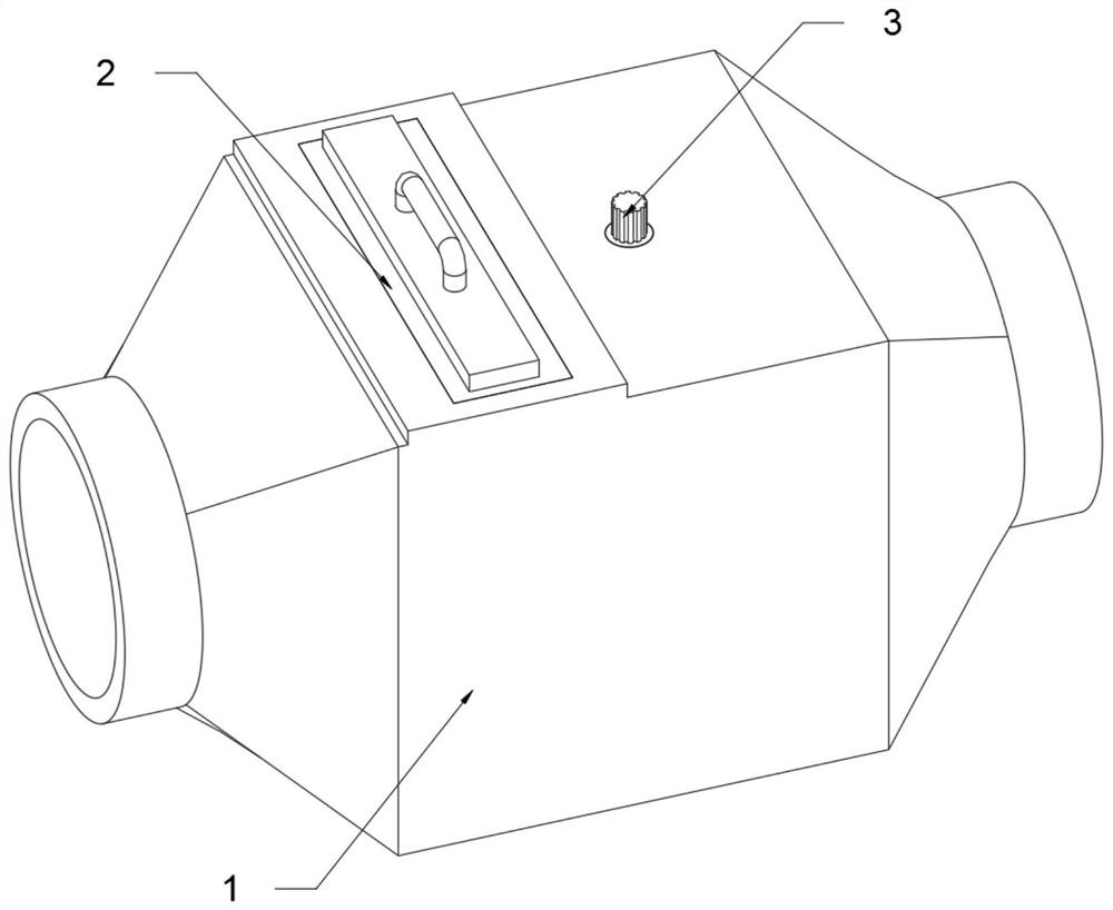 Waste gas treatment device with cleaning plate convenient to replace and waste gas treatment method