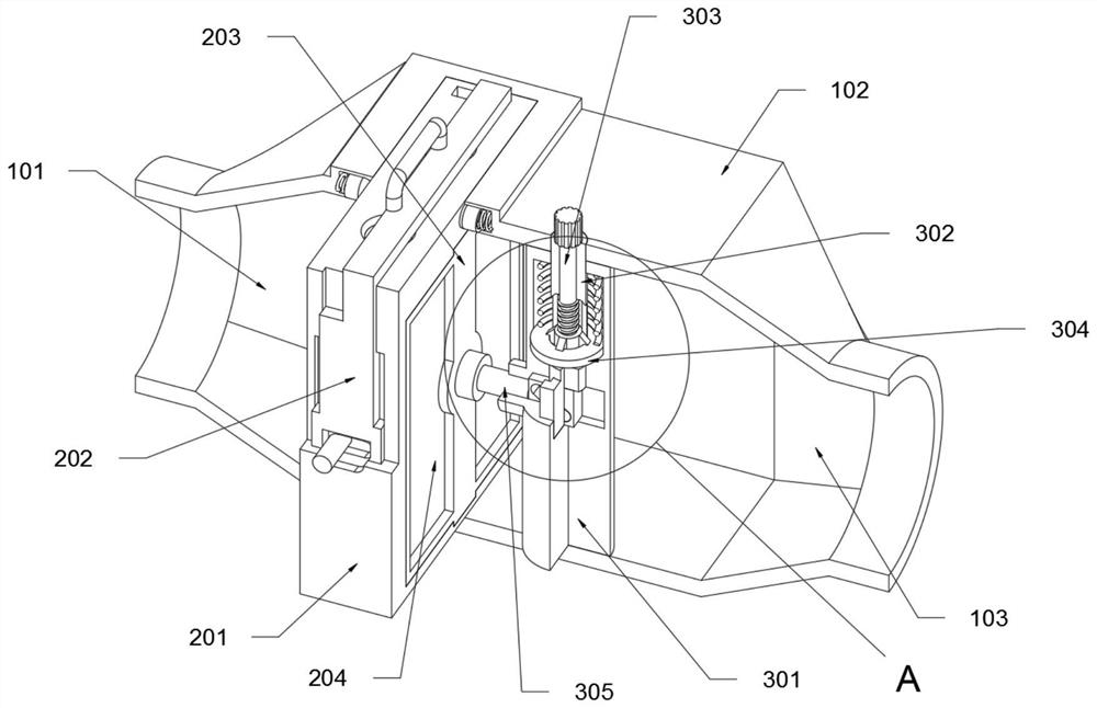 Waste gas treatment device with cleaning plate convenient to replace and waste gas treatment method