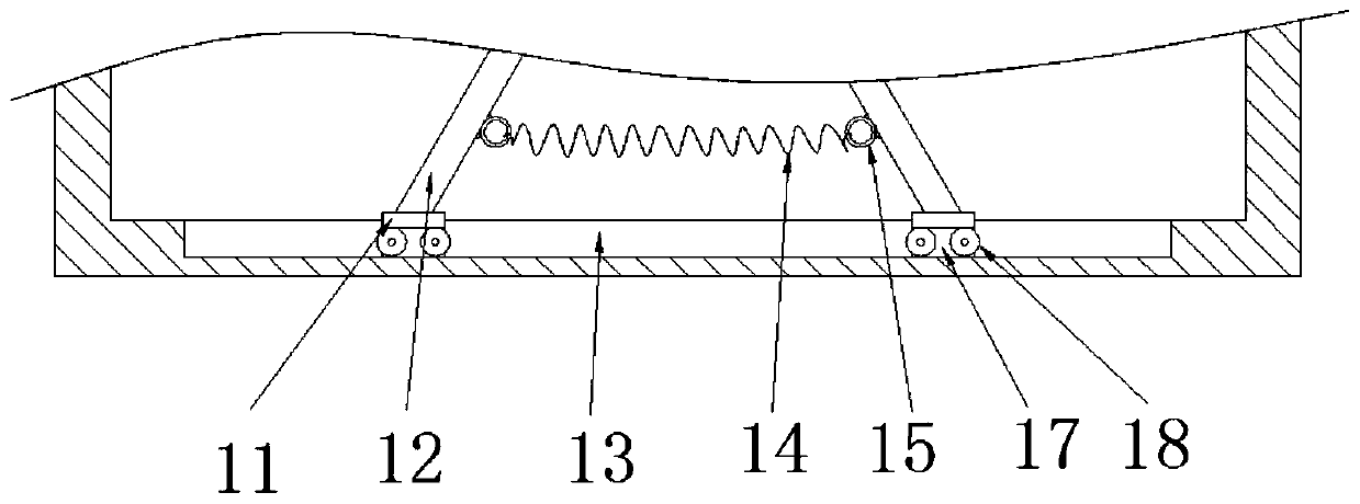 Damping machine base for mounting electromechanical equipment