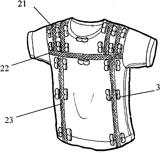 Air-permeable garment