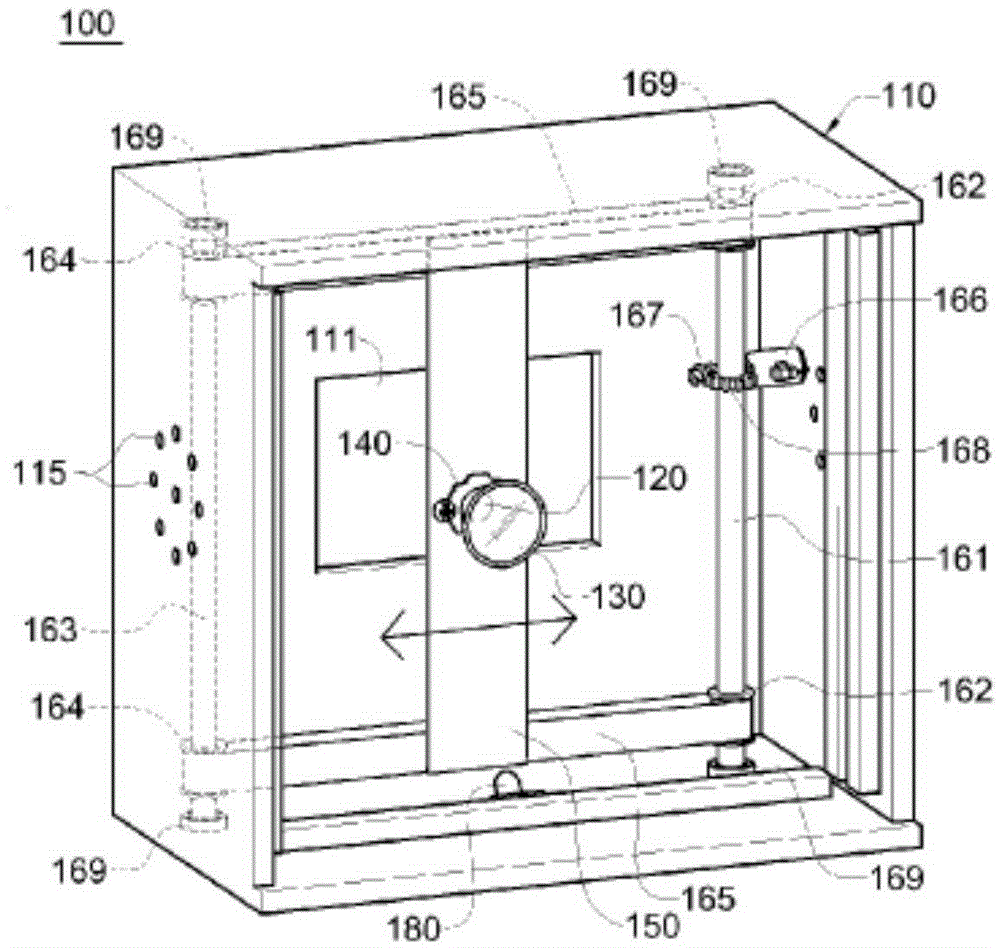 Movable lamp-type collimator