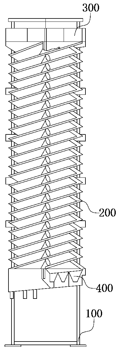 Gradient magnetic weight centrifugal screening chute, equipment and method for magnetic minerals