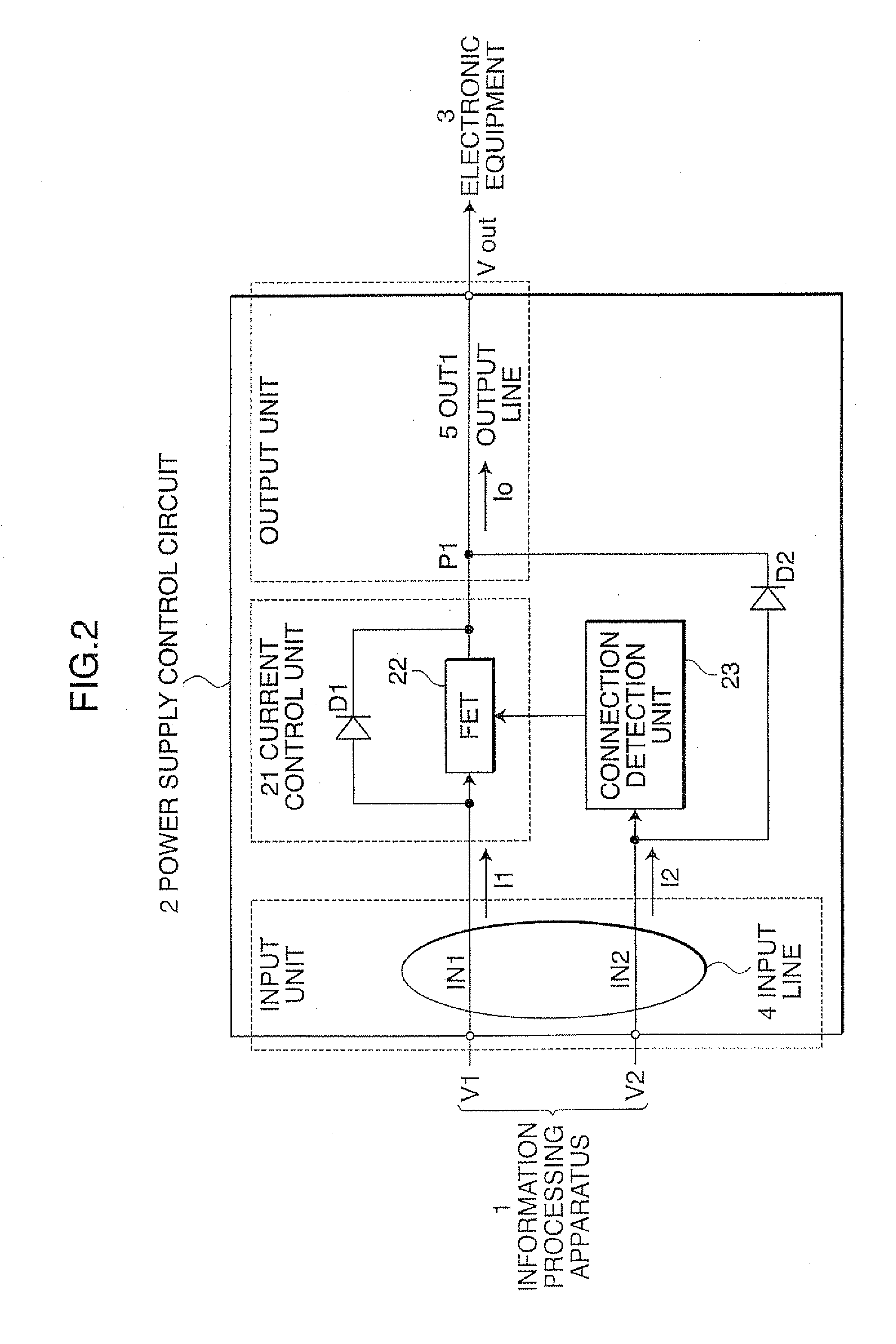 Power supply control circuit