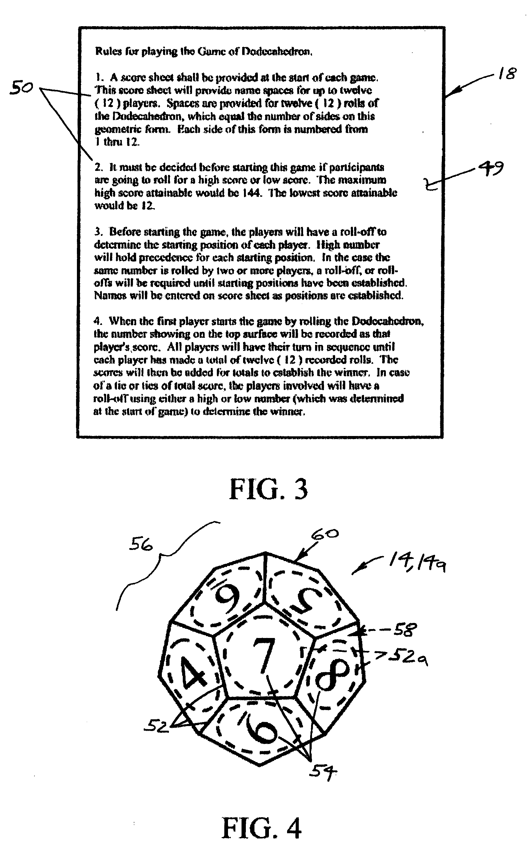 Game device and method of playing a game