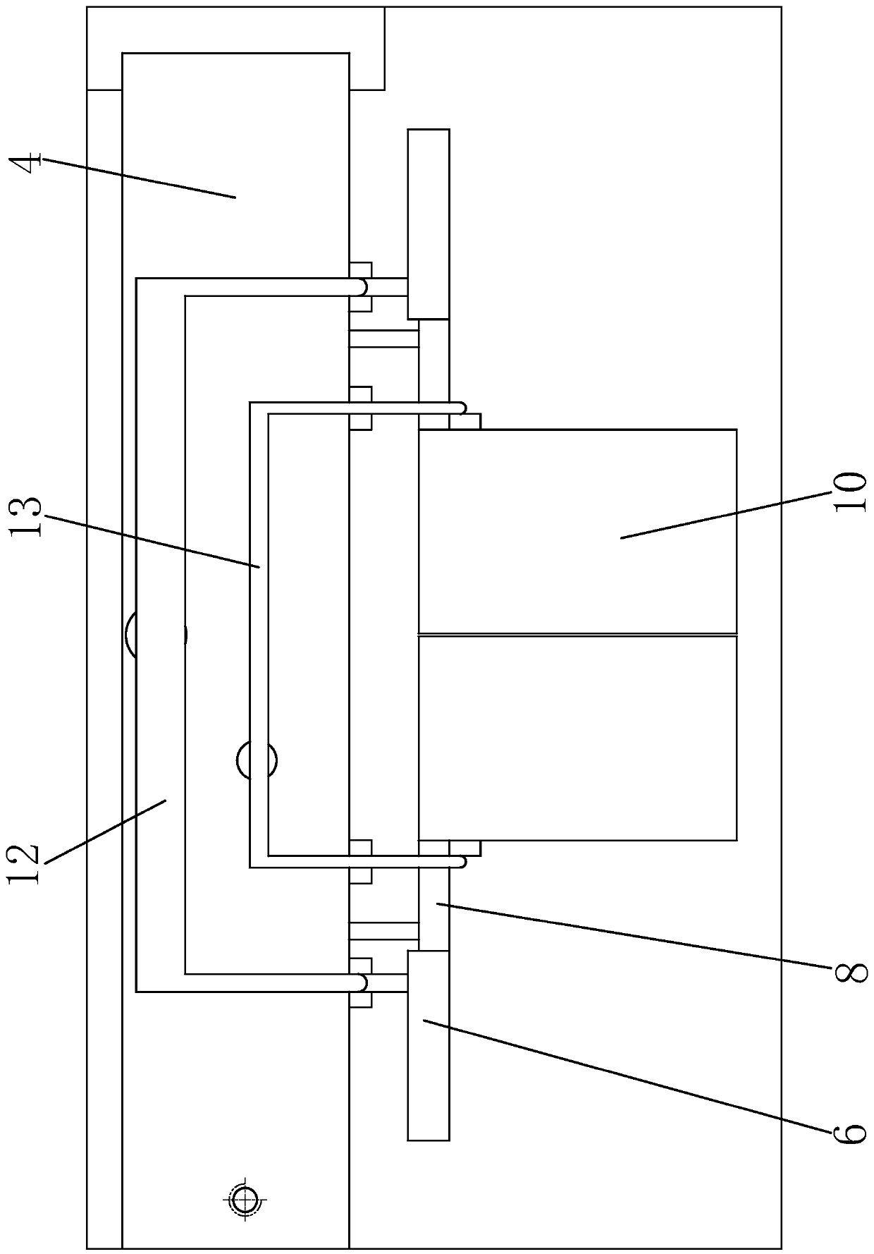 A box opening device for welding wire packaging