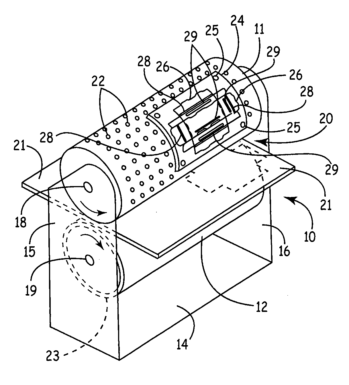 Folding Score and Method and Apparatus for Forming the Same