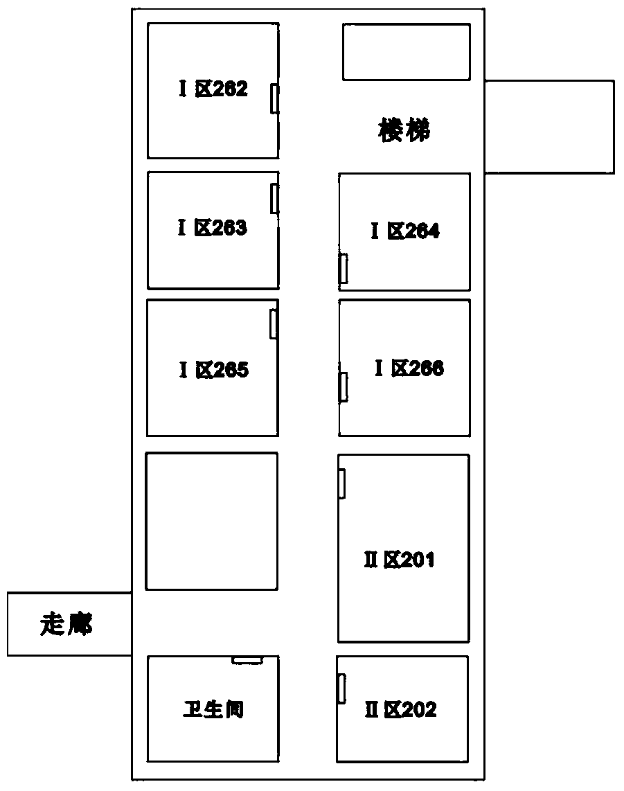 Indoor positioning method based on double clustering of received signal strength and reference point position