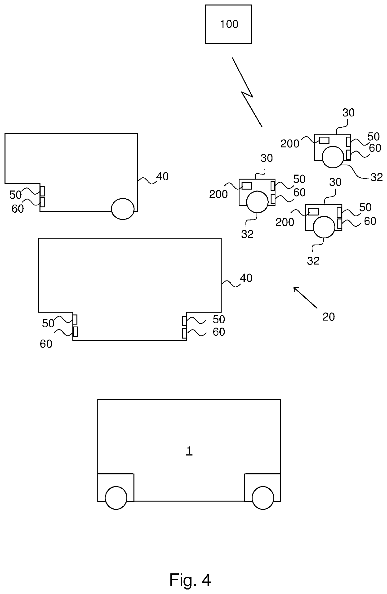 A method for controlling assembly of a vehicle from a set of modules, a control device, a system, a vehicle, a computer program and a computer-readable medium