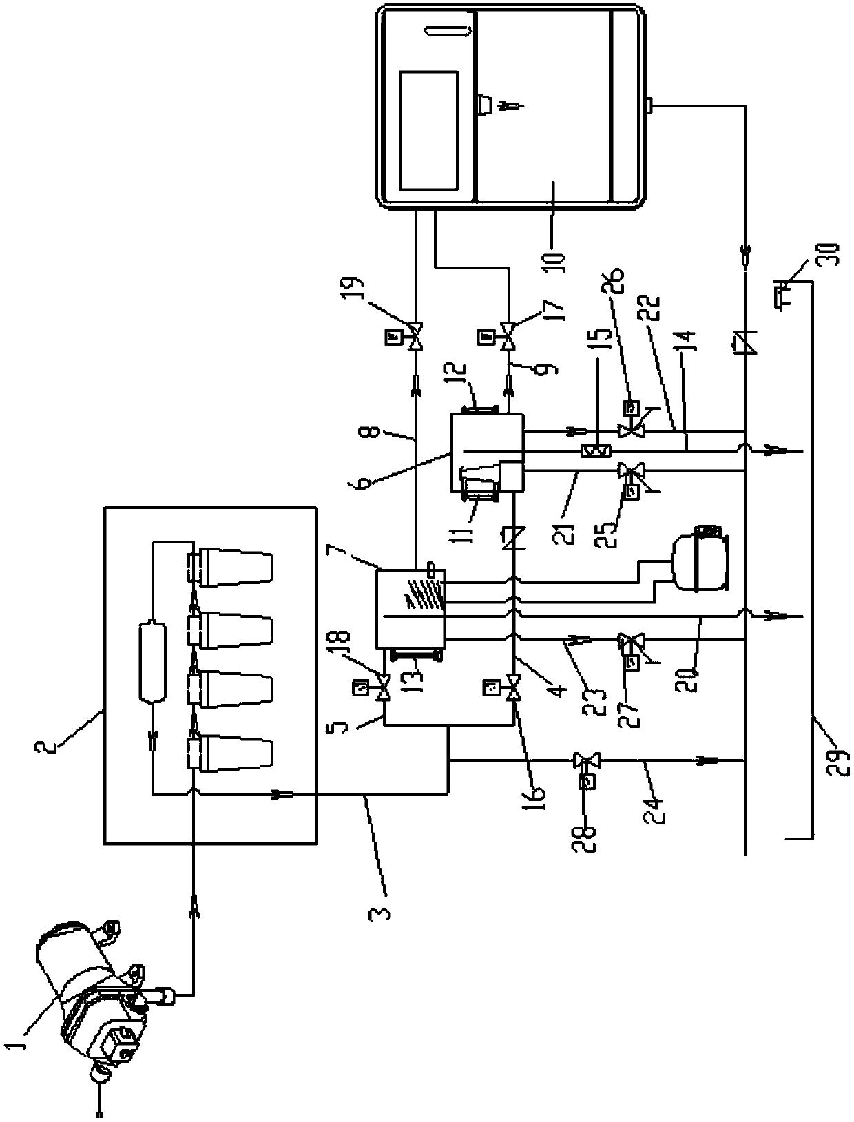 Control device and method for water dispenser