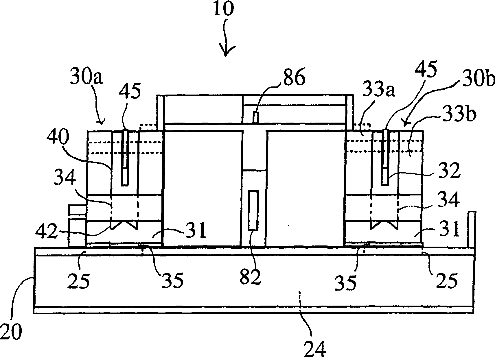 Electric punching device