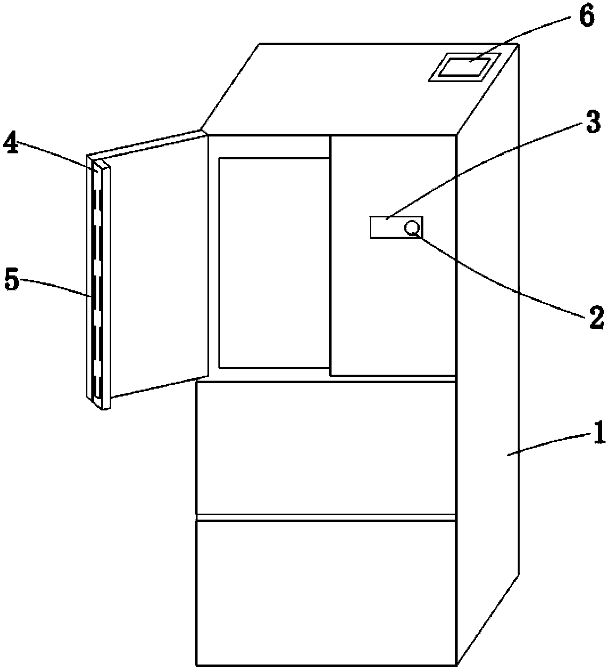 An anti-condensation heating control device and control method for a refrigerator overturning beam