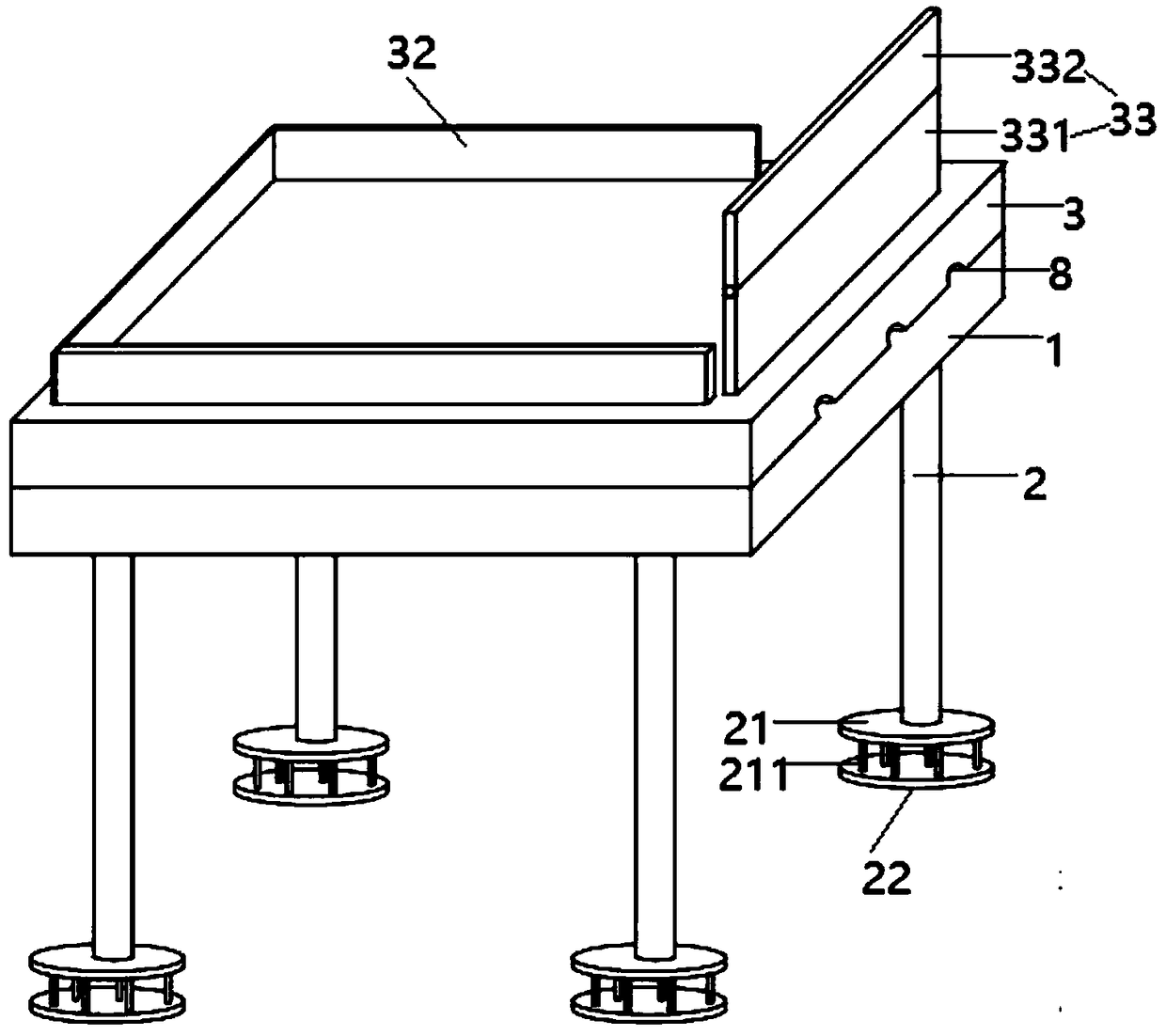 On-water operation support device and method