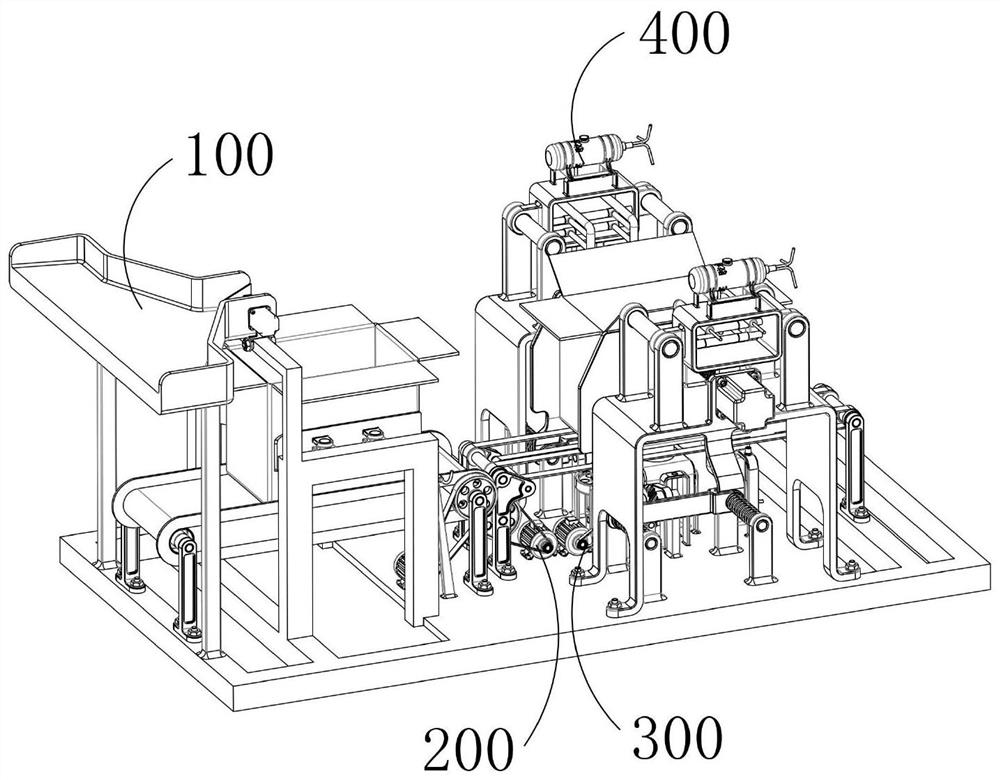 Automatic packing machine for corrugated boxes