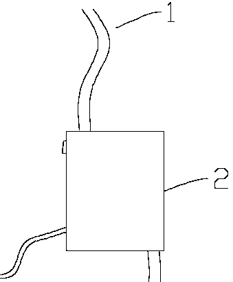 Infusion set and temperature control system thereof