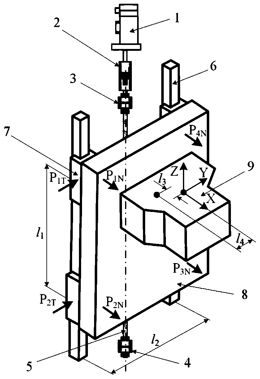A Method for Determining the Counterpoint Position of Vertical Axis Feed System of CNC Machine Tool