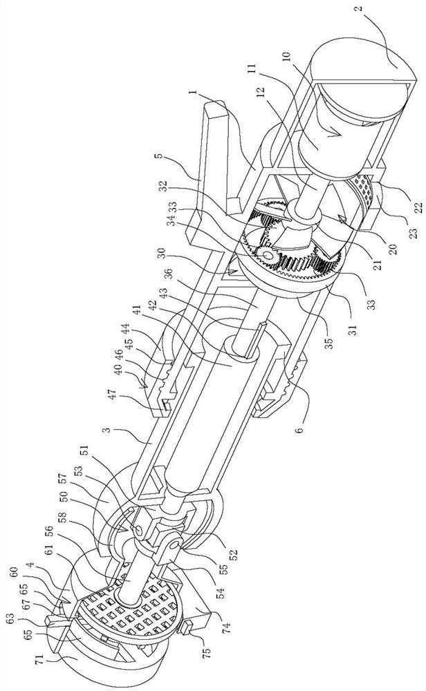 Indoor cleaning device for new energy automobile