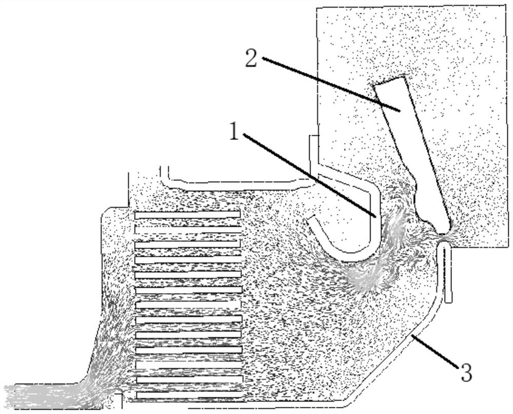 Miniature circuit breaker arc extinguishing system and miniature circuit breaker with same