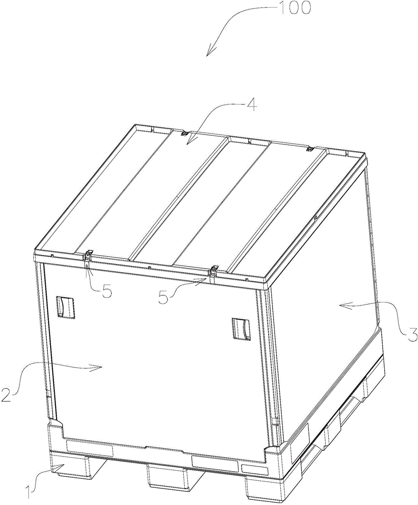 Container and locking mechanism thereof