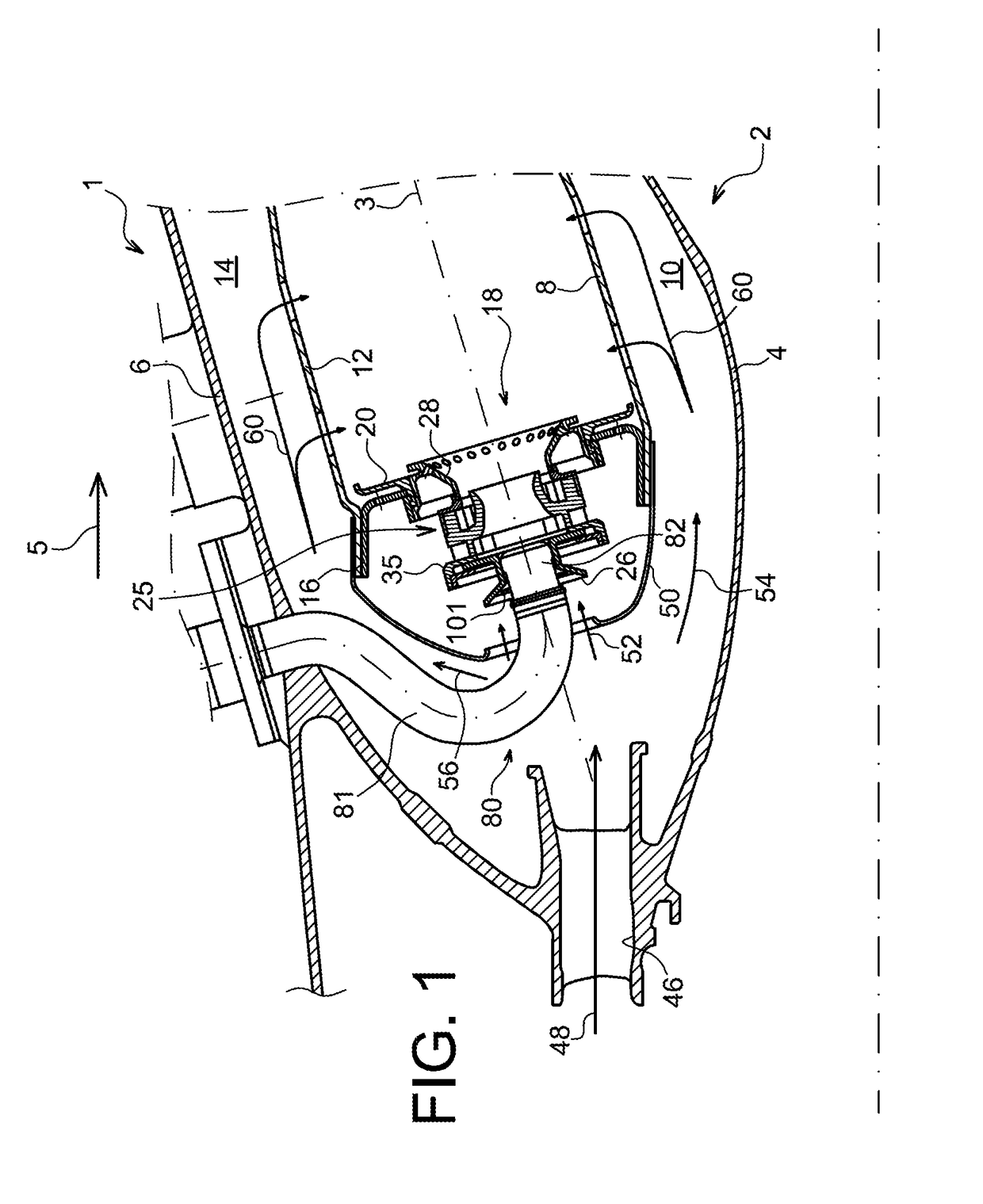 Sealing device between an injection system and a fuel injection nozzle of an aircraft turbine engine