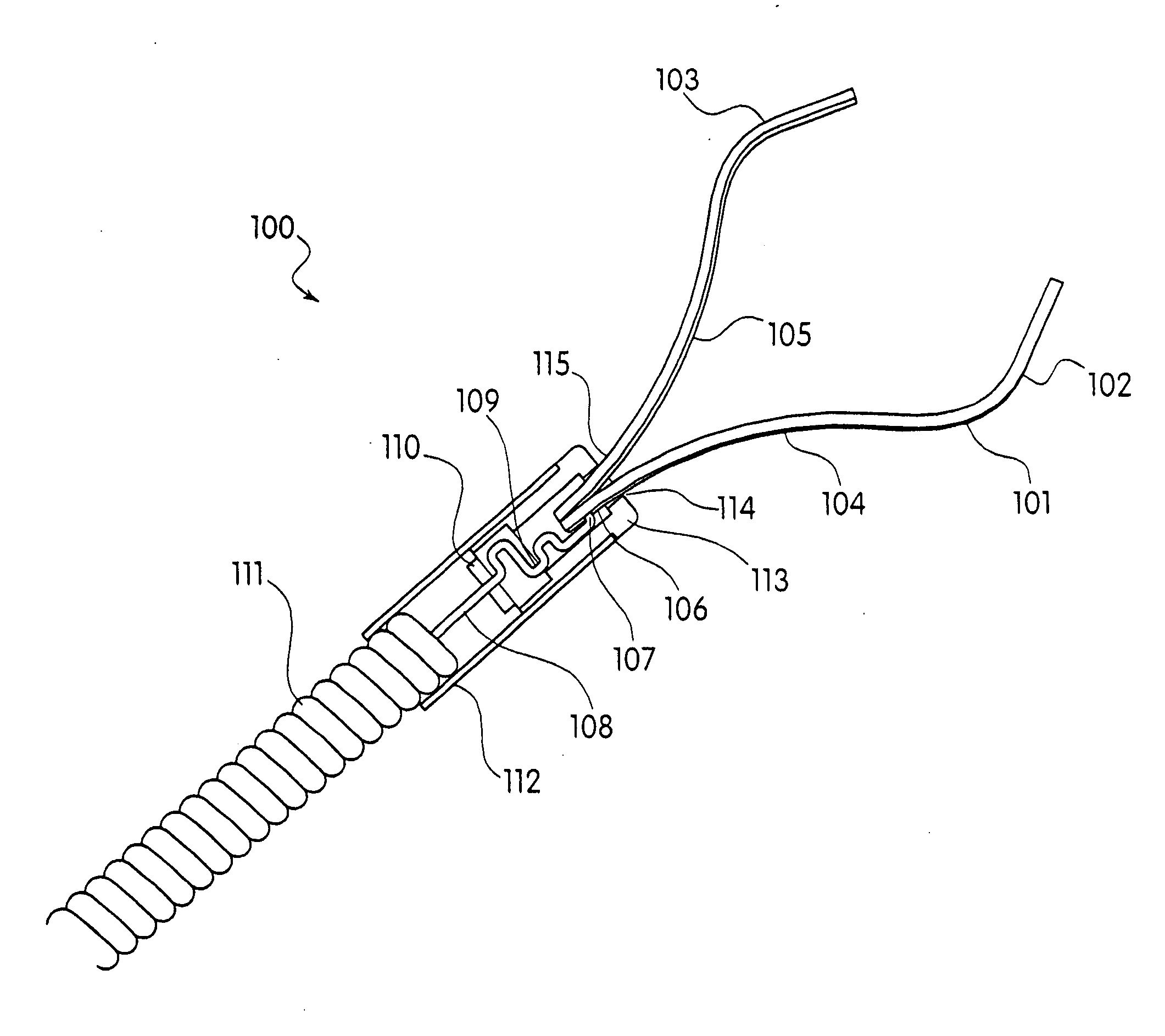 Device and method for through the scope endoscopic hemostatic clipping