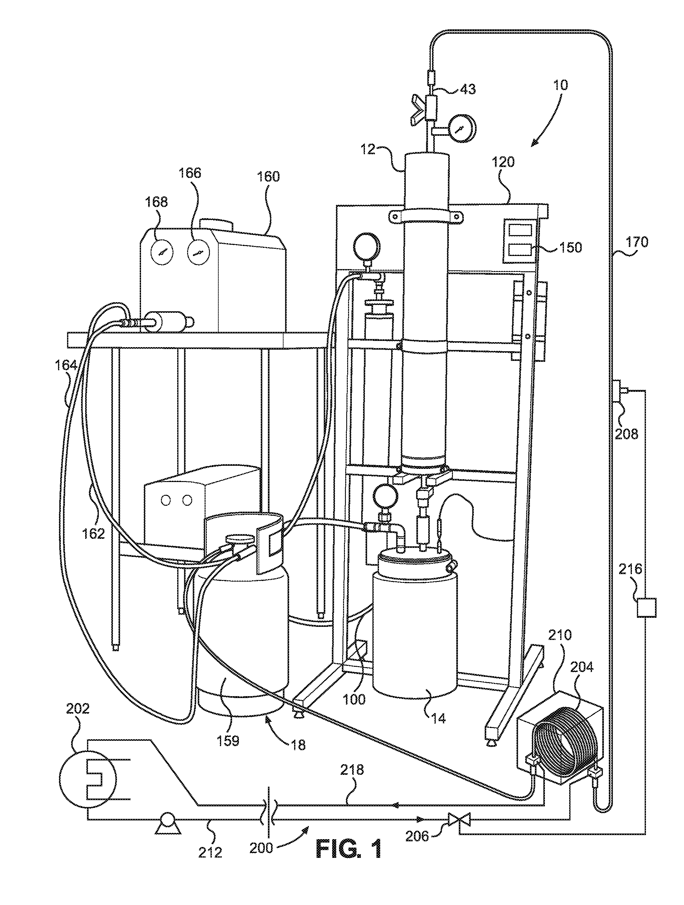 Apparatus for extracting oil from oil-bearing plants