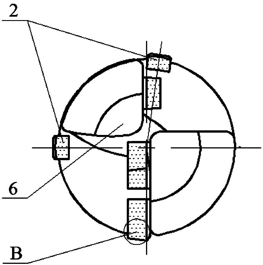 Micro-textured BTA deep-hole drill bit and preparation process thereof