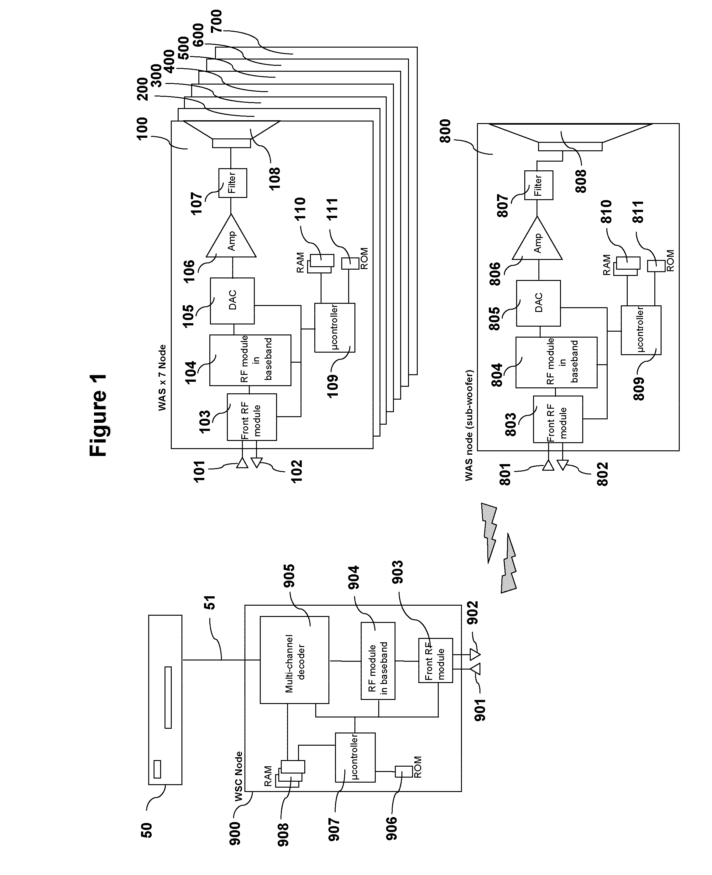 Method for selecting an effective angle of reception of a directional antenna of a receiver node, corresponding storage means and receiver node
