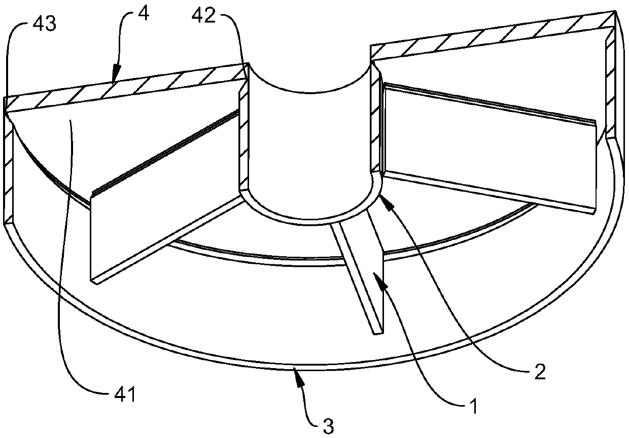Support structure for three-dimensional (3D) printing platform part