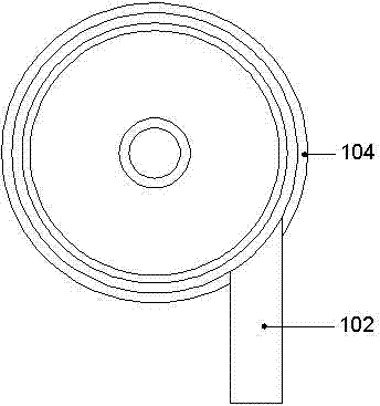 Single-fulcrum magnetomotive centrifugal blood pump