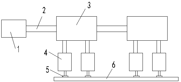 Spinneret measuring pump mounting device